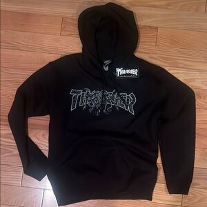 Thrasher Black Skatewear Hoodie